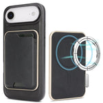 Custodia magnetica in pelle con porta carte per iPhone 17