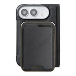 Custodia portafoglio magnetica in pelle per iPhone