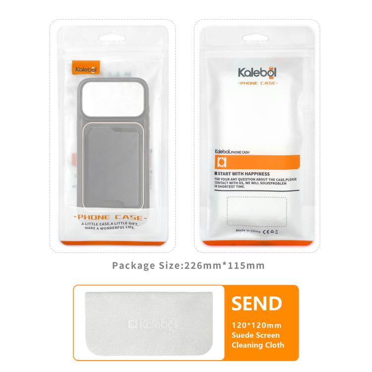 Custodia portafoglio magnetica in pelle per iPhone