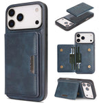 Custodia portafoglio in pelle Kalebol MagSafe per iPhone Fold