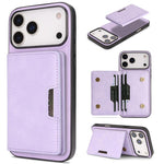 Custodia portafoglio in pelle Kalebol MagSafe per iPhone Fold