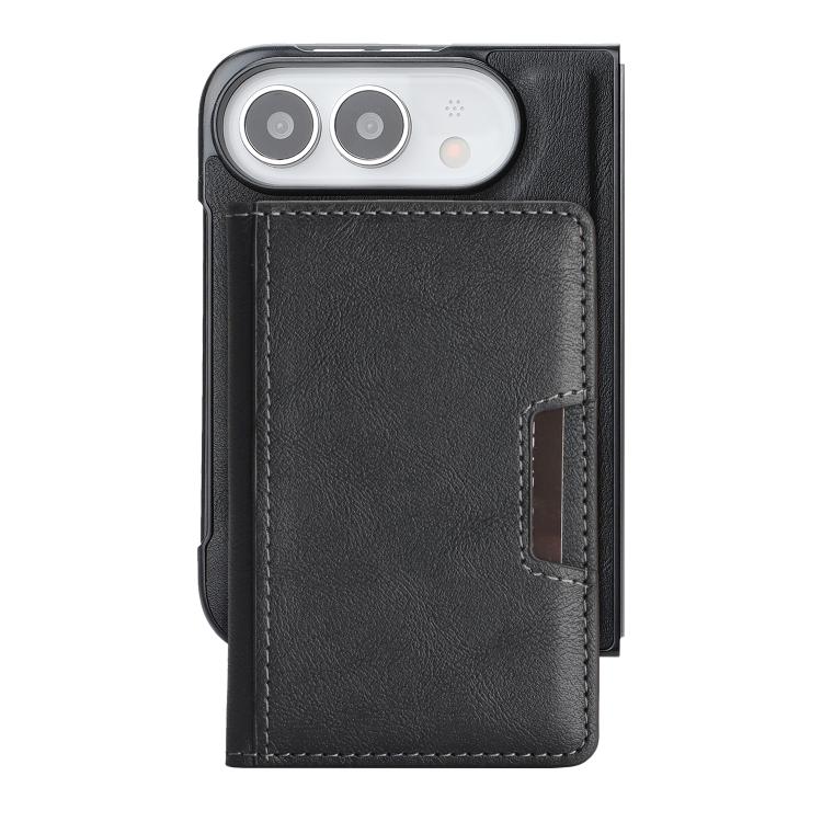 Custodia portafoglio in pelle Kalebol MagSafe per iPhone Fold