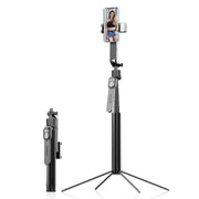 Treppiede selfie stick con tracciamento volto e luce singola