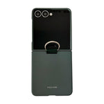 Custodia per telefono pieghevole con fibbia ad anello galvanizzata, For Galaxy Z Flip8 5G, For Galaxy Z Flip7 5G