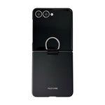 Custodia per telefono pieghevole con fibbia ad anello galvanizzata, For Galaxy Z Flip8 5G, For Galaxy Z Flip7 5G