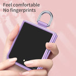 Custodia per telefono pieghevole con fibbia ad anello galvanizzata, For Galaxy Z Flip8 5G, For Galaxy Z Flip7 5G