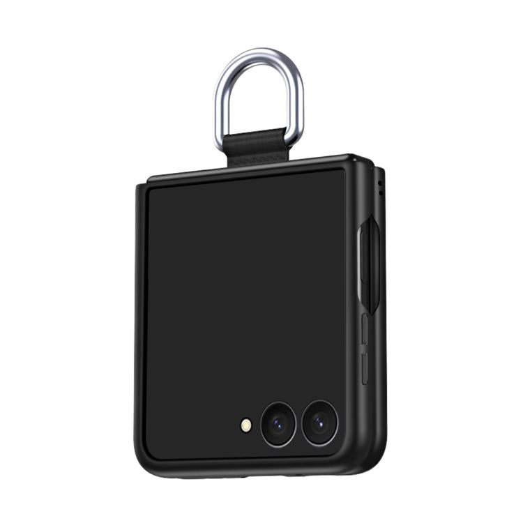 Custodia per telefono pieghevole con fibbia ad anello galvanizzata, For Galaxy Z Flip8 5G, For Galaxy Z Flip7 5G