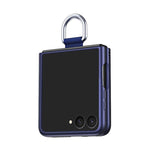 Custodia per telefono pieghevole con fibbia ad anello galvanizzata, For Galaxy Z Flip8 5G, For Galaxy Z Flip7 5G