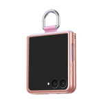 Custodia per telefono pieghevole con fibbia ad anello galvanizzata, For Galaxy Z Flip8 5G, For Galaxy Z Flip7 5G