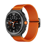 Cinturino elastico in nylon con fibbia a perline e cinturino per orologio., For Samsung Galaxy Watch8 / Watch8 Classic