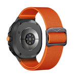 Cinturino elastico in nylon con fibbia a perline e cinturino per orologio., For Samsung Galaxy Watch8 / Watch8 Classic
