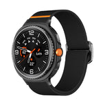 Cinturino elastico in nylon con fibbia a perline e cinturino per orologio., For Samsung Galaxy Watch8 / Watch8 Classic