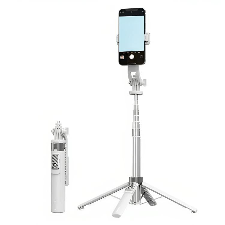 P135 Portable Extendable Selfie Stick Phone Holder Tripod with Remote Control, P135