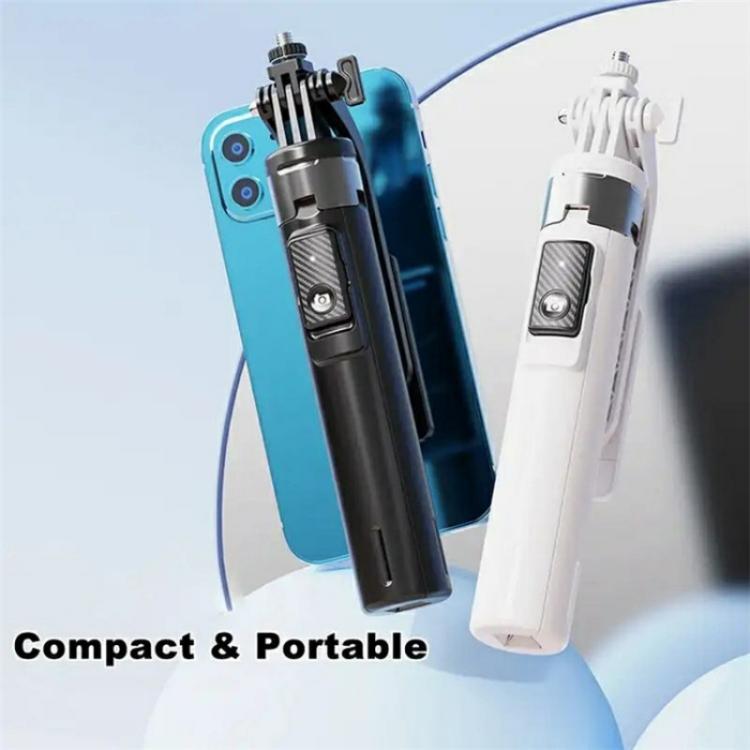 P135 Portable Extendable Selfie Stick Phone Holder Tripod with Remote Control, P135
