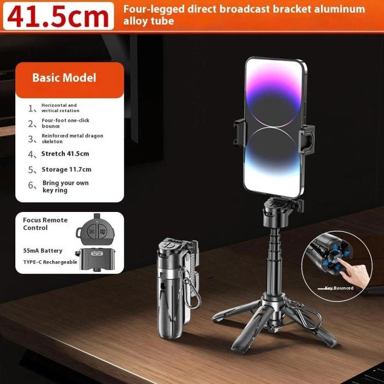 P15T Mini bastone selfie Bluetooth con treppiede