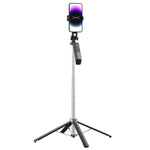 Asta selfie portatile P18 con gimbal rotante 360°