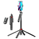 Selfie stick P195 con supporto a 4 gambe e telecomando Bluetooth
