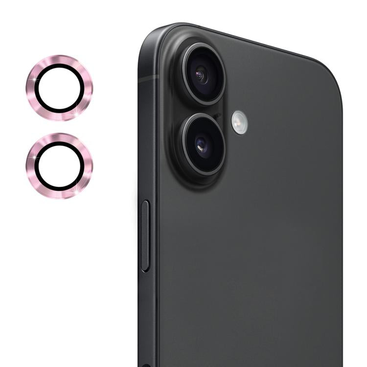 Pellicola in vetro temperato ENKAY 9H per lente posteriore in lega di alluminio., For iPhone 17 Pro / 17 Pro Max, For iPhone 17