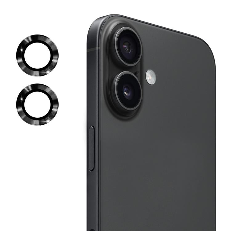 Pellicola in vetro temperato ENKAY 9H per lente posteriore in lega di alluminio., For iPhone 17 Pro / 17 Pro Max, For iPhone 17