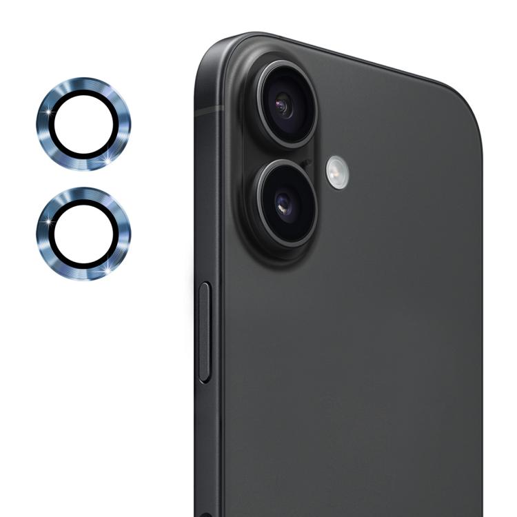 Pellicola in vetro temperato ENKAY 9H per lente posteriore in lega di alluminio., For iPhone 17 Pro / 17 Pro Max, For iPhone 17