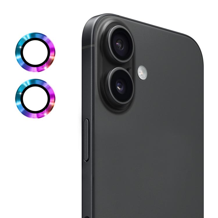 Pellicola in vetro temperato ENKAY 9H per lente posteriore in lega di alluminio., For iPhone 17 Pro / 17 Pro Max, For iPhone 17