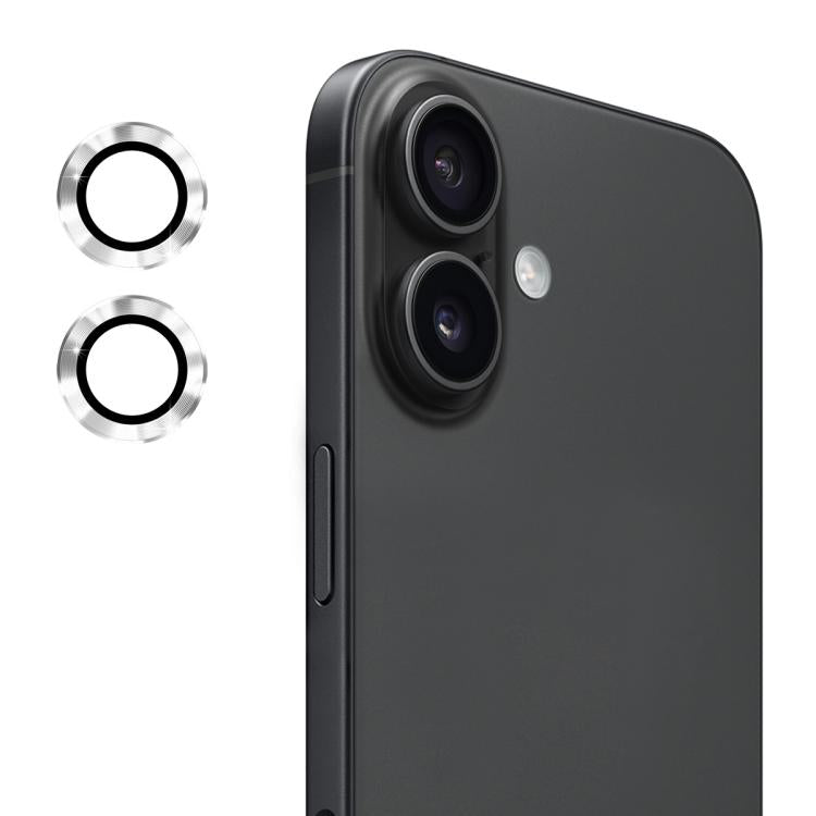 Pellicola in vetro temperato ENKAY 9H per lente posteriore in lega di alluminio., For iPhone 17 Pro / 17 Pro Max, For iPhone 17