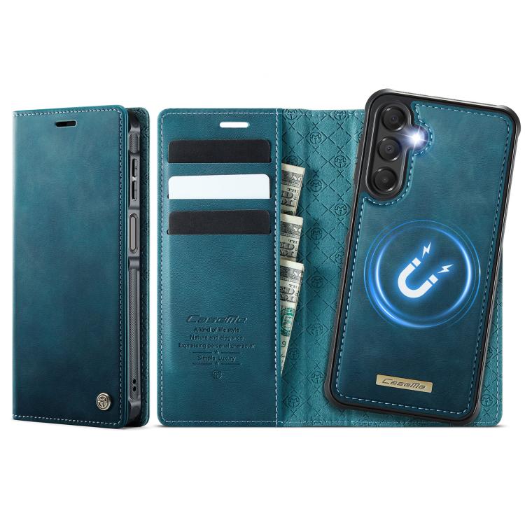 Custodia per telefono CaseMe C49 con portafoglio in pelle, magnetica, con blocco RFID e removibile., For Samsung Galaxy A15, For Samsung Galaxy S23 FE 5G, For Samsung Galaxy A54 5G, For Samsung Galaxy S23 Ultra 5G