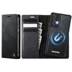 Custodia per telefono CaseMe C49 con portafoglio in pelle, magnetica, con blocco RFID e removibile., For Samsung Galaxy S23+ 5G, For Samsung Galaxy S23 5G, For Samsung Galaxy S20 FE, For Samsung Galaxy A53 5G