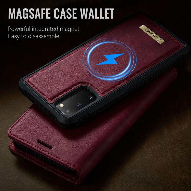 Custodia per telefono CaseMe C49 con portafoglio in pelle, magnetica, con blocco RFID e removibile., For Samsung Galaxy S20, For Samsung Galaxy S20+, For Samsung Galaxy A17, For Samsung Galaxy S24 / S25
