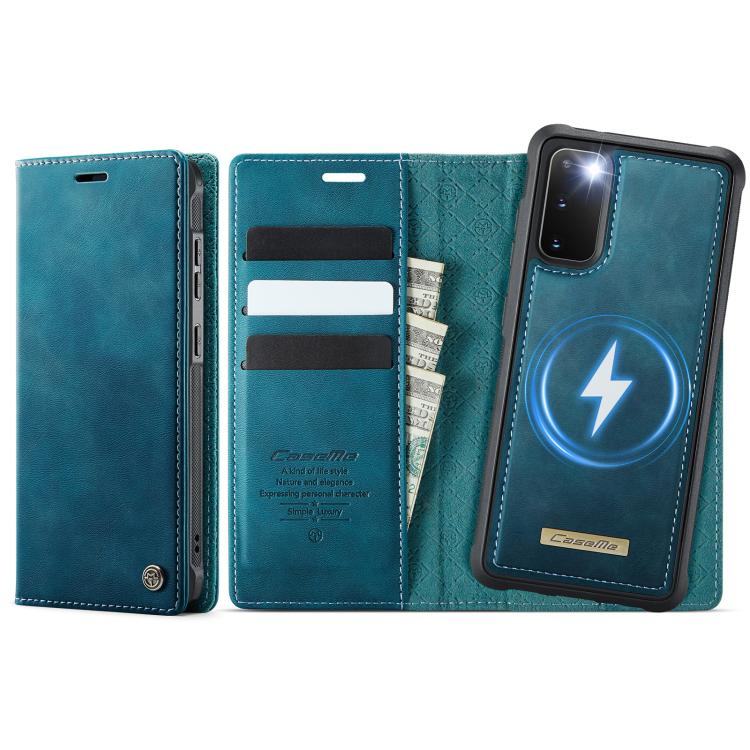 Custodia per telefono CaseMe C49 con portafoglio in pelle, magnetica, con blocco RFID e removibile., For Samsung Galaxy S20, For Samsung Galaxy S20+, For Samsung Galaxy A17, For Samsung Galaxy S24 / S25