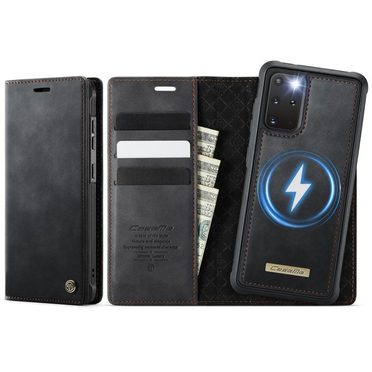 Custodia per telefono CaseMe C49 con portafoglio in pelle, magnetica, con blocco RFID e removibile., For Samsung Galaxy S20, For Samsung Galaxy S20+, For Samsung Galaxy A17, For Samsung Galaxy S24 / S25