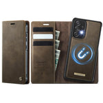 Custodia per telefono CaseMe C49 con portafoglio in pelle, magnetica, con blocco RFID e removibile., For Samsung Galaxy A52 / A52s