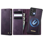 Custodia per telefono CaseMe C49 con portafoglio in pelle, magnetica, con blocco RFID e removibile., For Samsung Galaxy A52 / A52s
