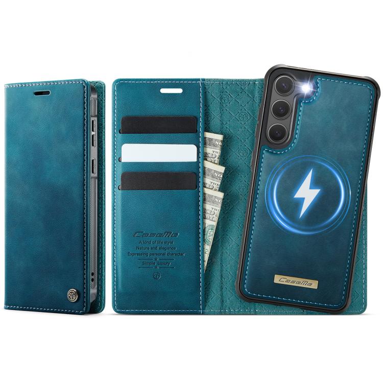 Custodia per telefono CaseMe C49 con portafoglio in pelle, magnetica, con blocco RFID e removibile., For Samsung Galaxy S23+ 5G, For Samsung Galaxy S23 5G, For Samsung Galaxy S20 FE, For Samsung Galaxy A53 5G