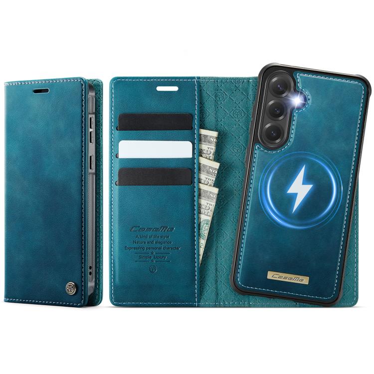 Custodia per telefono CaseMe C49 con portafoglio in pelle, magnetica, con blocco RFID e removibile., For Samsung Galaxy A15, For Samsung Galaxy S23 FE 5G, For Samsung Galaxy A54 5G, For Samsung Galaxy S23 Ultra 5G
