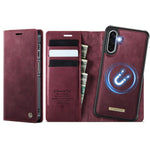 Custodia per telefono CaseMe C49 con portafoglio in pelle, magnetica, con blocco RFID e removibile., For Samsung Galaxy S20, For Samsung Galaxy S20+, For Samsung Galaxy A17, For Samsung Galaxy S24 / S25