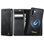 Custodia per telefono CaseMe C49 con portafoglio in pelle, magnetica, con blocco RFID e removibile., For Samsung Galaxy S20, For Samsung Galaxy S20+, For Samsung Galaxy A17, For Samsung Galaxy S24 / S25