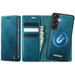 Custodia per telefono CaseMe C49 con portafoglio in pelle, magnetica, con blocco RFID e removibile., For Samsung Galaxy A57 5G, For Galaxy S25 FE, For Samsung Galaxy S25 Edge 5G, For Samsung Galaxy A56 5G