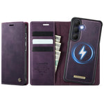 Custodia per telefono CaseMe C49 con portafoglio in pelle, magnetica, con blocco RFID e removibile., For Galaxy S26 FE 5G, For Samsung Galaxy S26+ 5G, For Samsung Galaxy S26 Ultra 5G, For Samsung Galaxy S26 5G
