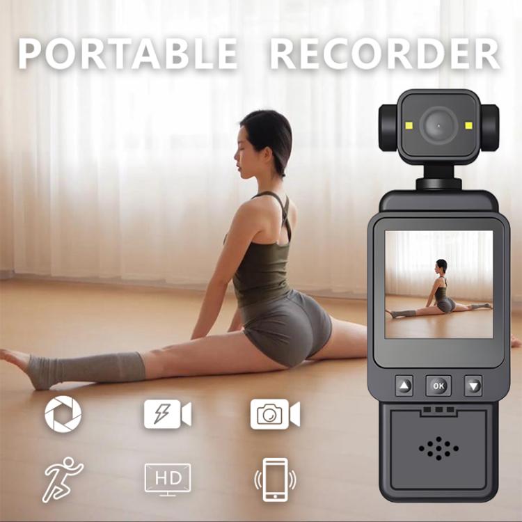Videocamera tascabile Ultra HD 1080P con WiFi e clip