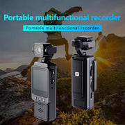 Videocamera tascabile Ultra HD 1080P con clip e WiFi per vlog, registratore video portatile., Pocket Vlog Camera