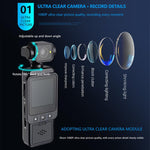 Videocamera tascabile Ultra HD 1080P con WiFi e clip