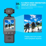 Videocamera tascabile Ultra HD 1080P con WiFi e clip