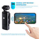 Videocamera tascabile Ultra HD 1080P con WiFi e clip