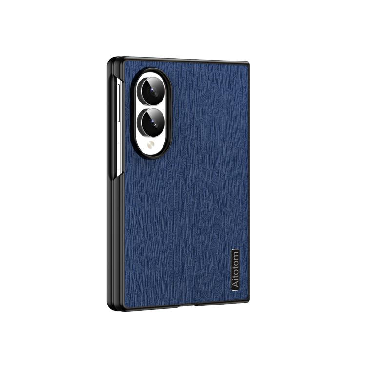 Custodia per telefono antiurto in pelle effetto corteccia d'albero, For Galaxy Z Fold8 5G, For Galaxy Z Fold8 Ultra 5G, For Galaxy Z Flip8 5G, For Galaxy Z Fold7 5G, For Galaxy Z Flip7 5G