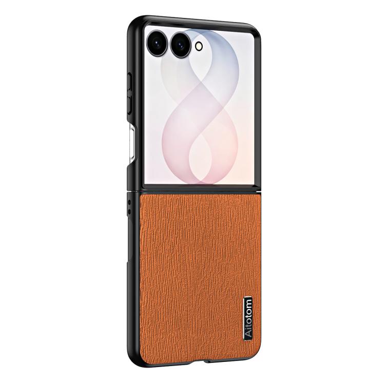 Custodia per telefono antiurto in pelle effetto corteccia d'albero, For Galaxy Z Fold8 5G, For Galaxy Z Fold8 Ultra 5G, For Galaxy Z Flip8 5G, For Galaxy Z Fold7 5G, For Galaxy Z Flip7 5G