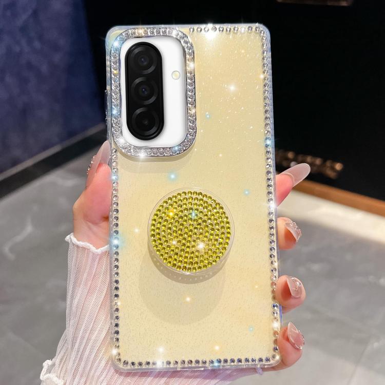 Custodia per telefono con supporto rotondo e glitter a forma di diamante, For Samsung Galaxy A17 5G, For Samsung Galaxy A56 5G, For Samsung Galaxy A26 5G, For Samsung Galaxy A36 5G