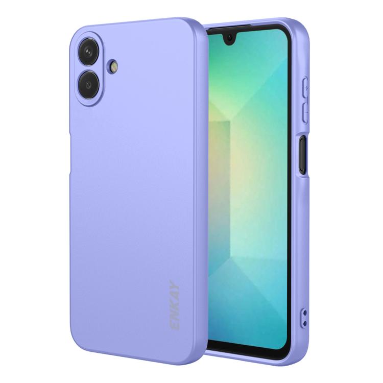 Custodia per telefono ENKAY in silicone liquido morbido e antiurto., For Galaxy A27 5G, For Galaxy A08 / A07 4G, For Galaxy A16 4G / 5G