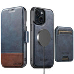 Custodia per telefono in pelle Suteni Q06S2 3 in 1 con portafoglio verticale rimovibile, MagSafe e inserti in pelle., For iPhone 13 Pro Max, For iPhone 13 Pro, For iPhone 13, For iPhone 12, For iPhone 12 Pro Max, For iPhone 12 Pro