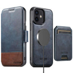 Custodia per telefono in pelle Suteni Q06S2 3 in 1 con portafoglio verticale rimovibile, MagSafe e inserti in pelle., For iPhone 13 Pro Max, For iPhone 13 Pro, For iPhone 13, For iPhone 12, For iPhone 12 Pro Max, For iPhone 12 Pro
